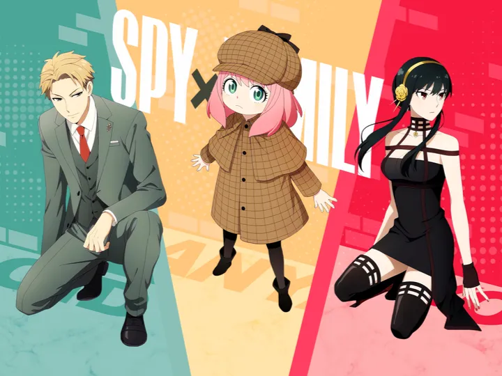 Spy x Family manga artwork and action scenes