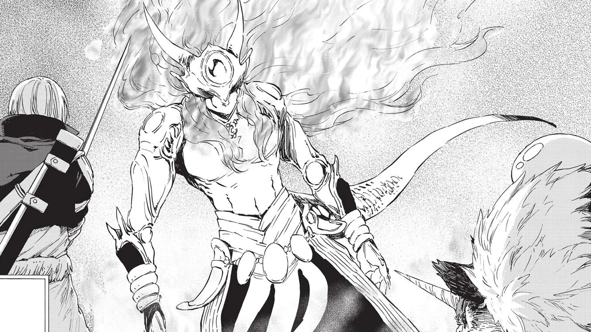 Ifrit confrontation from the manga