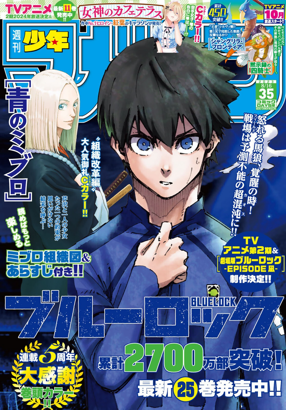 Blue Lock Football Action