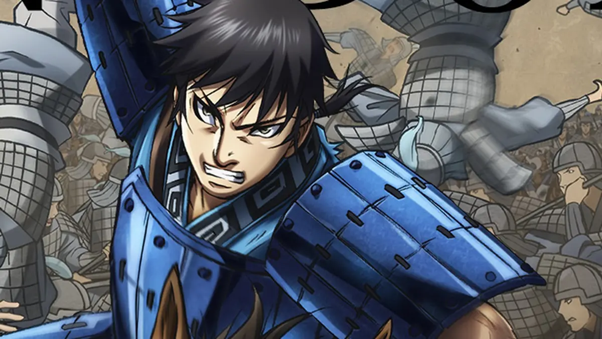 Xin charging into battle in Kingdom
