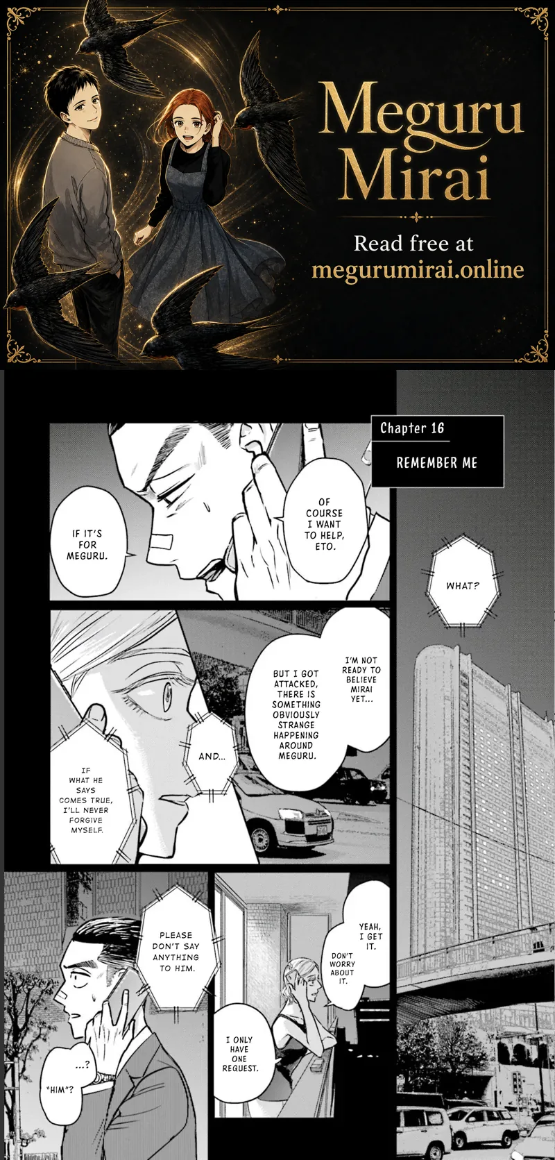 Meguru Mirai Chapter 16 - Page 1 - Meguru Mirai manga Chapter 16