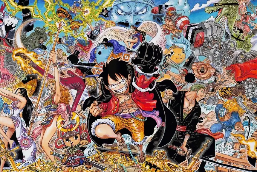 One Piece manga worldbuilding